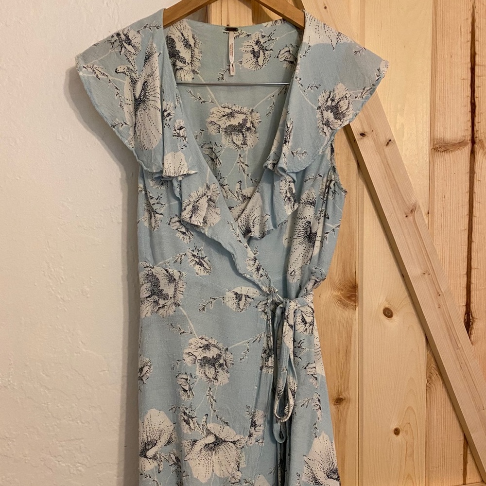 Free People wrap dress